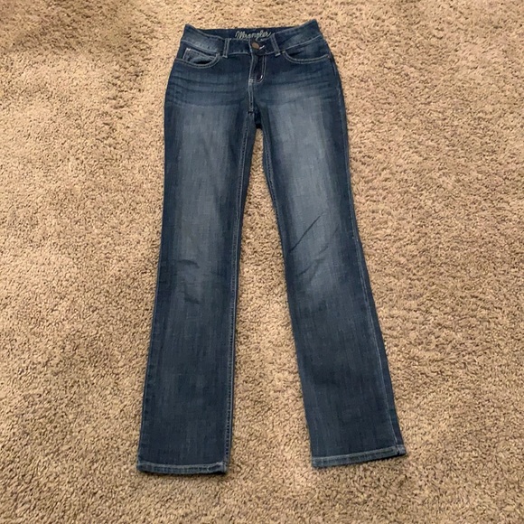 Straight Leg Wrangler Jeans - Picture 2 of 4